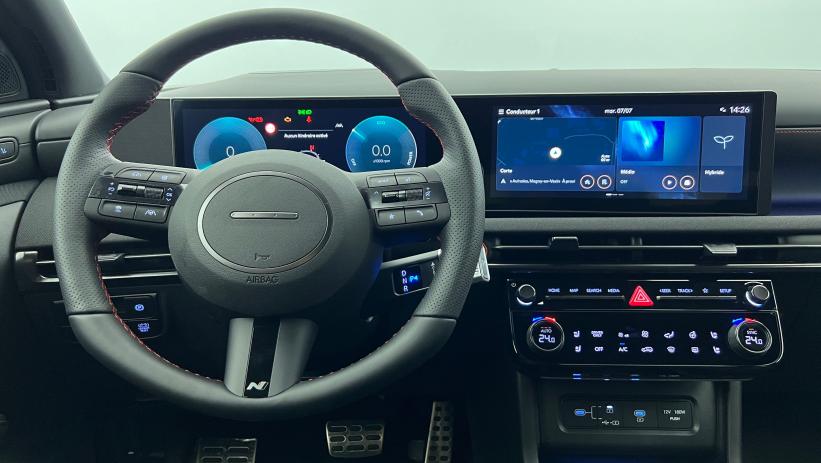 Aperçu du véhicule : 1.6 T-GDI 239 HTRAC Hybrid BVA6 N Line Executive Ecotronic Gray avec 1160€ d'équipements inclus