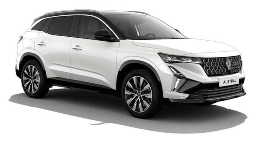 Aperçu du véhicule : Nouveau E-Tech full hybrid 200 Techno Blanc Nacré - Toit Noir Etoilé avec 2400€ d'équipements inclus