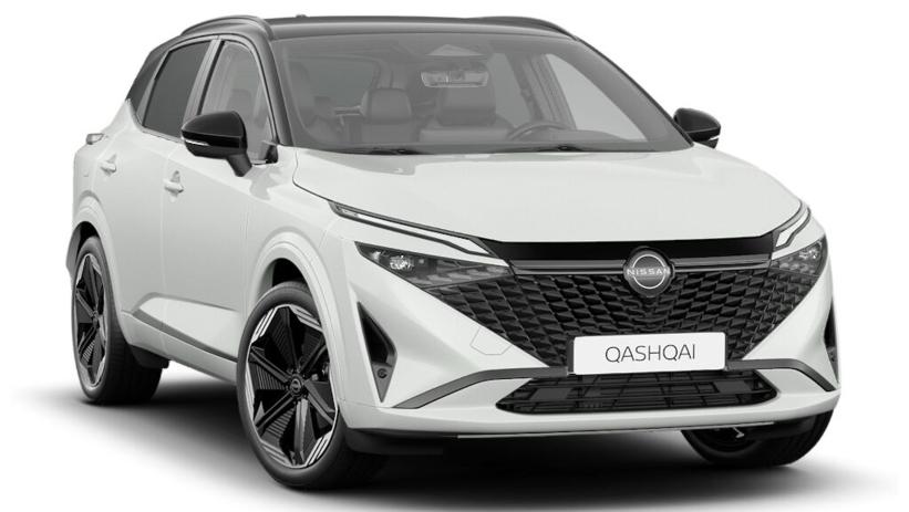 Aperçu du véhicule : Hybrid Nouveau e-Power Gen3 205 ch N-Design Blanc Nacré - Toit Noir avec 2350€ d'équipements inclus